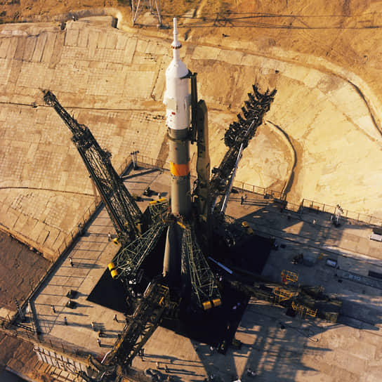 Космический корабль "Союз-11" на космодроме Байконур (1971 год)