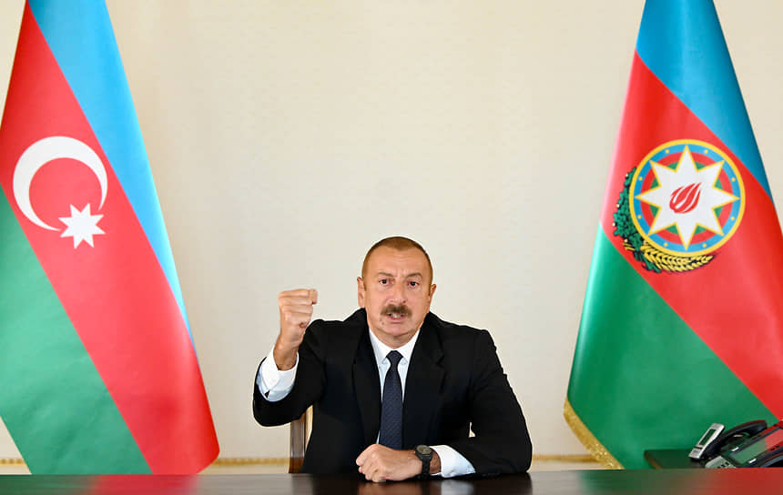Президент Азербайджана Ильхам Алиев 
