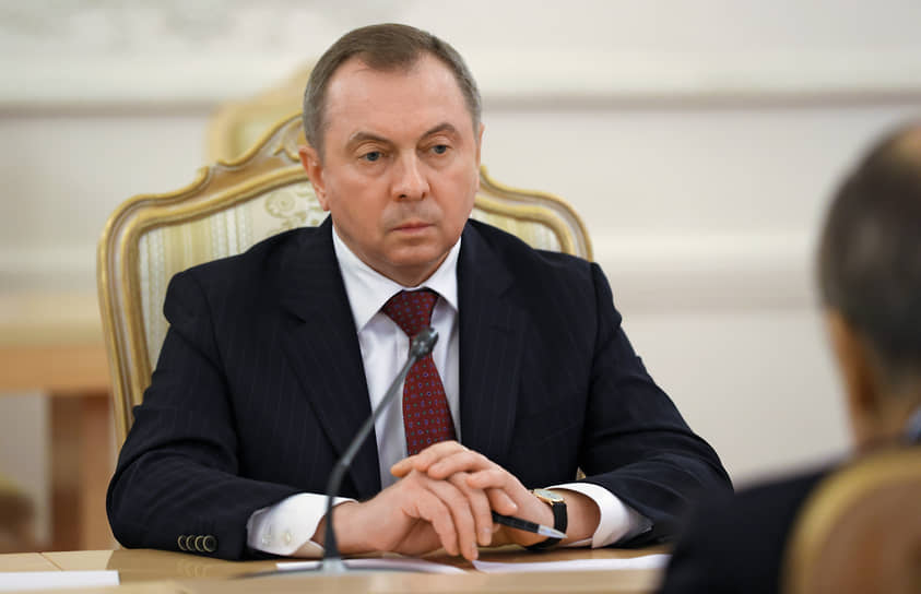 Министр иностранных дел Белоруссии Владимир Макей  