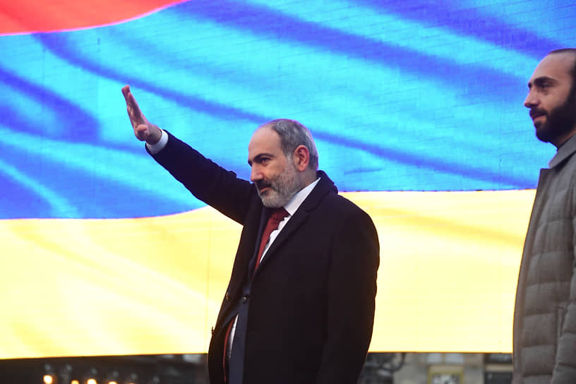 Премьер-министр Армении Никол Пашинян 