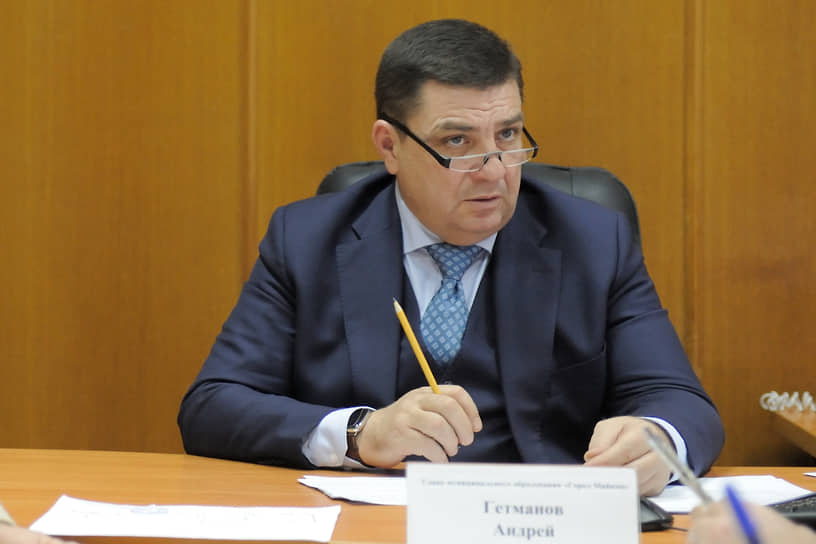 Мэр Майкопа Андрей Гетманов 