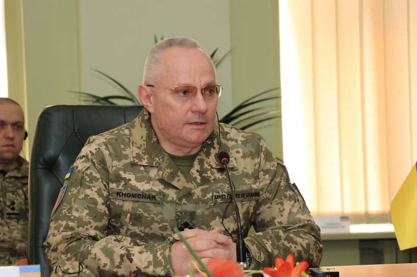 Главнокомандующий вооруженными силами Украины Руслан Хомчак 
