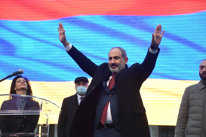 Премьер-министр Армении Никол Пашинян 