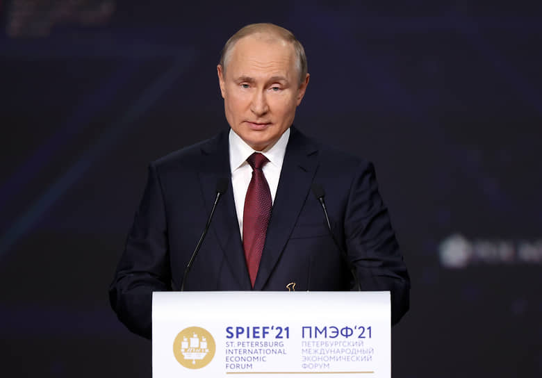 Президент России Владимир Путин