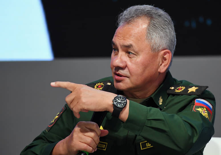 Министр обороны Сергей Шойгу