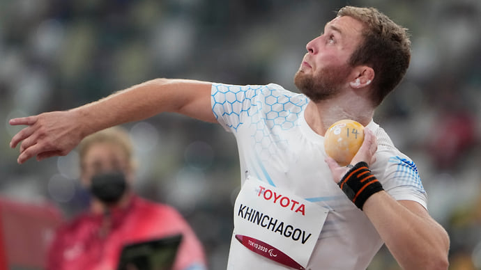 Россиянин Хинчагов завоевал золото Паралимпиады в толкании ядра