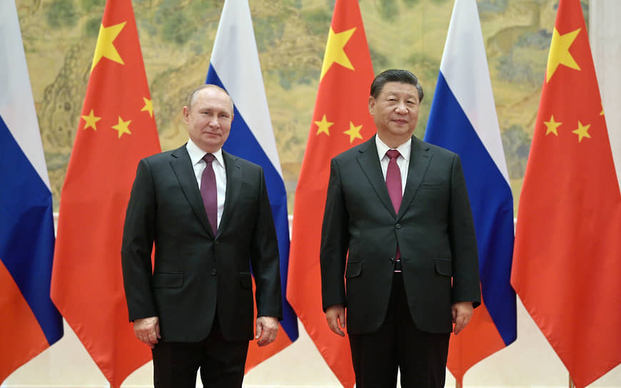 Владимир Путин и Си Цзиньпин