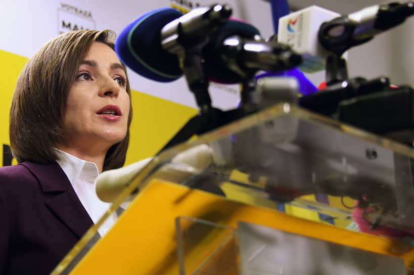 Майя Санду в 2020 году 