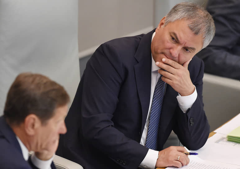 Спикер Госдумы Вячеслав Володин  