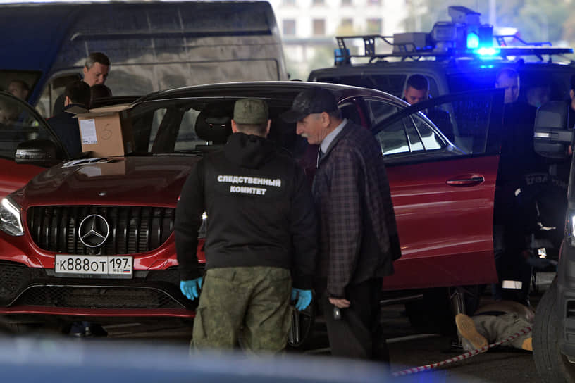 Место происшествия на набережной Тараса Шевченко под Новоарбатским мостом 