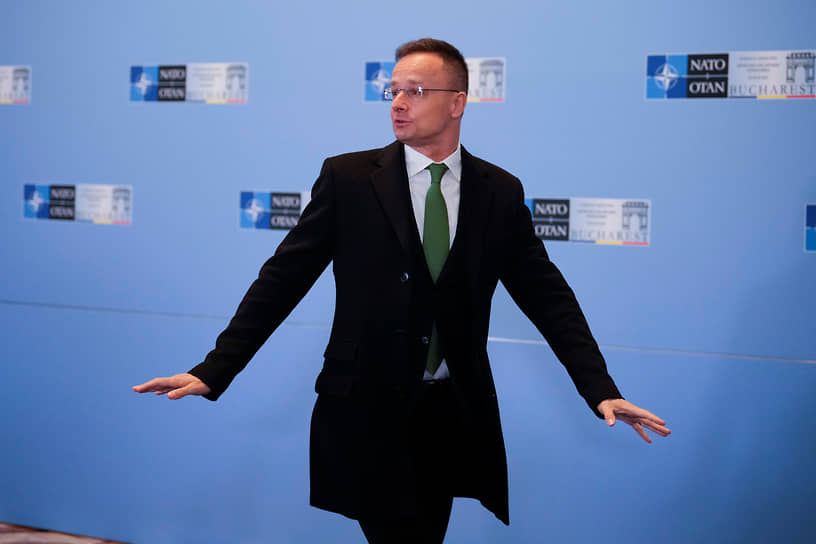 Глава МИД Венгрии Петер Сийярто
