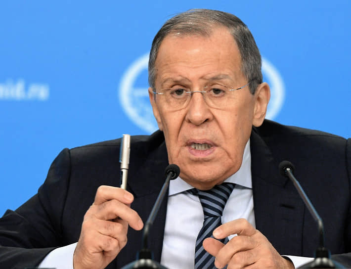 Министр иностранных дел России Сергей Лавров 