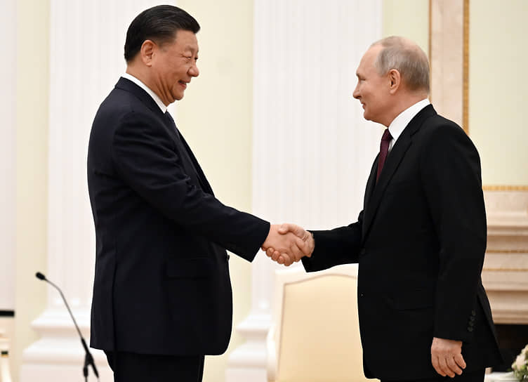 Си Цзиньпин и Владимир Путин