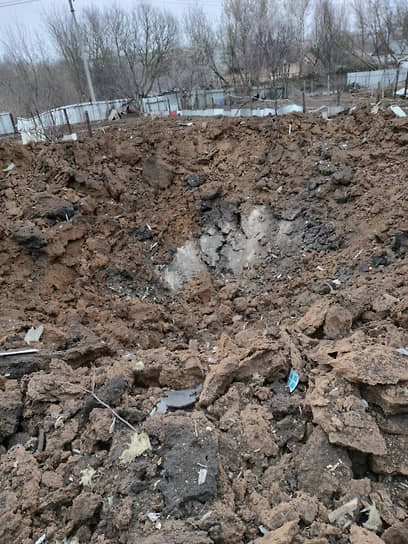 Место взрыва в Киреевске 