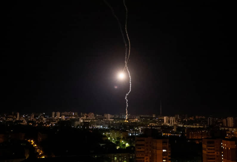Ракетные удары по Киеву 16 мая