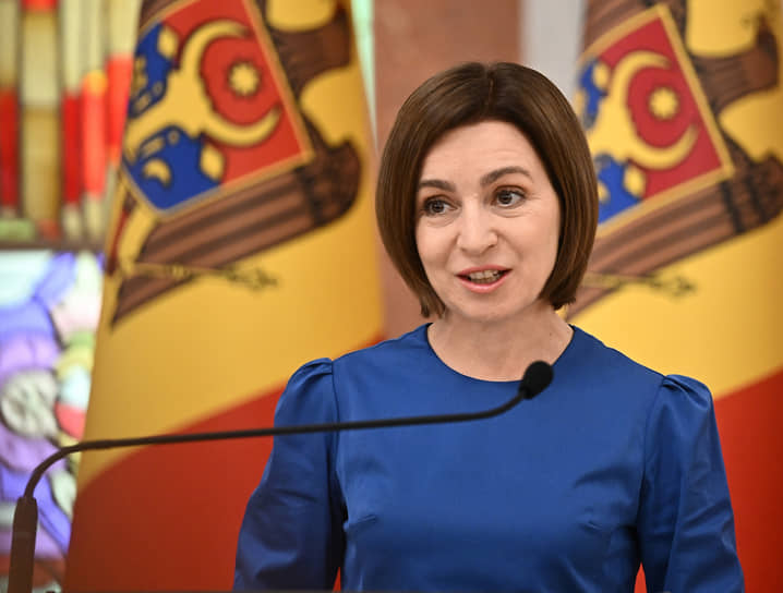Президент Молдавии Майя Санду 