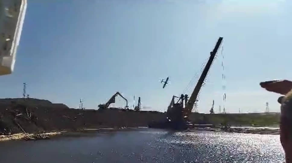 В Красноярском крае частный гидросамолет потерпел крушение при взлете с реки в районе промзоны Дудинки