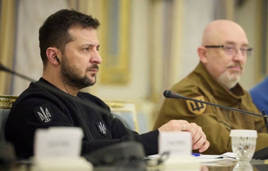 Владимир Зеленский и Алексей Резников  