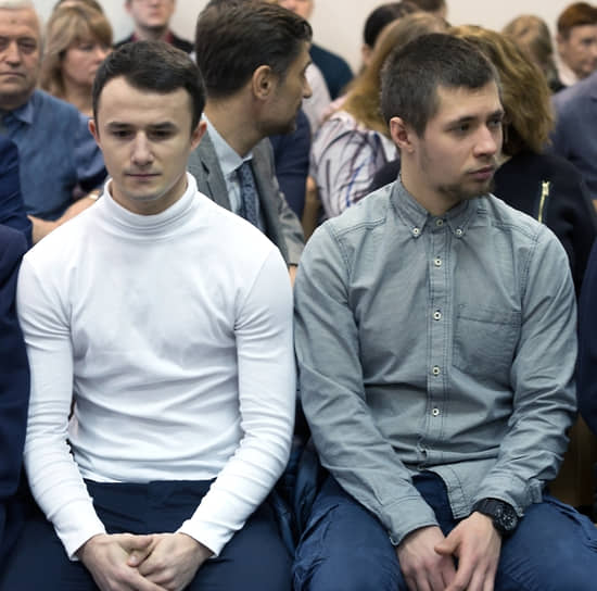 Павел Ильин (слева) и Валерий Круподерщиков 
