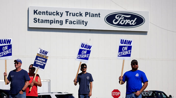 Убытки Ford от забастовки профсоюзов составили $1,3 млрд