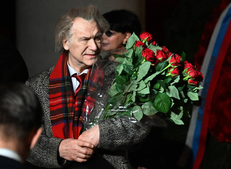Художник Александр Шилов во время церемонии