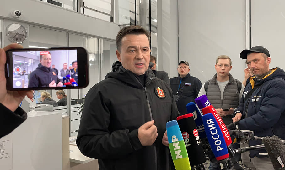 Губернатор Московской области Андрей Воробьев