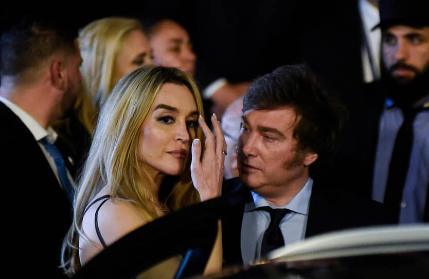 Фатима Флорес и Хавьер Милей