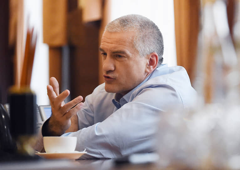 Глава Крыма Сергей Аксенов в 2021 году