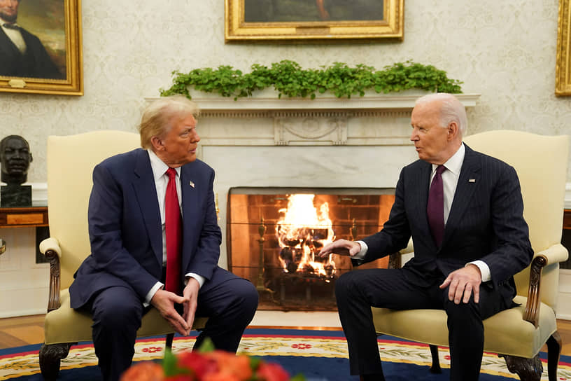 Дональд Трамп и Джо Байден 