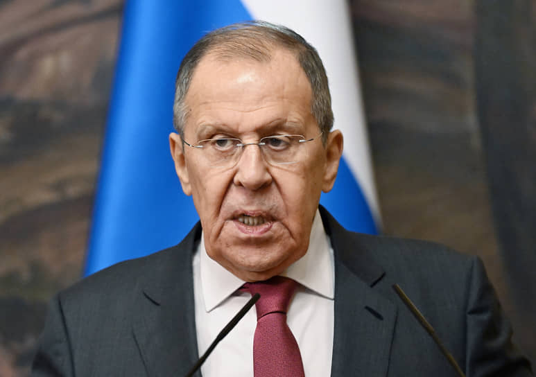 Министр иностранных дел России Сергей Лавров 