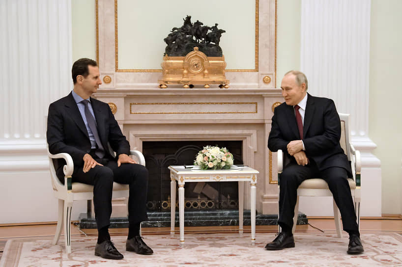 Владимир Путин и Башар Асад
