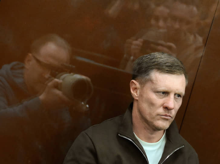 Сергей Анохин в зале суда 