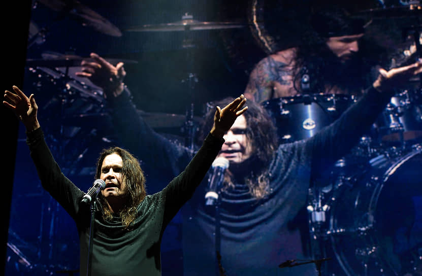 Вокалист британской рок-группы Black Sabbath Оззи Осборн в 2014 году 