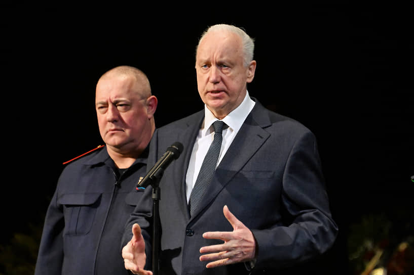 Александр Бастрыкин (справа)