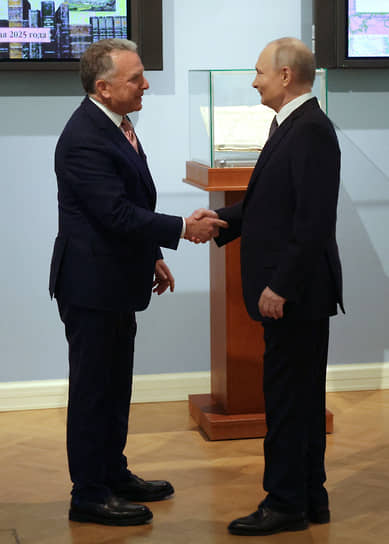 Владимир Путин и Стив Уиткофф 