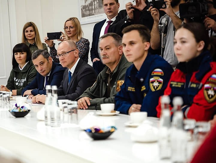 Александр Хинштейн на встрече с Владимиром Путиным
