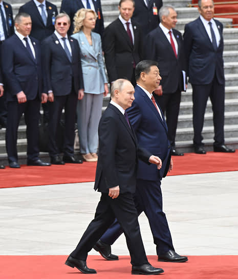 Владимир Путин и Си Цзиньпин