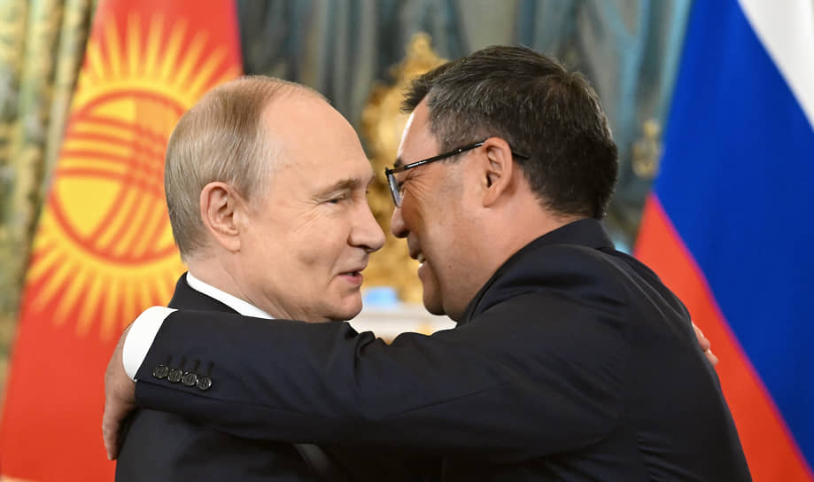 Владимир Путин и Садыр Жапаров