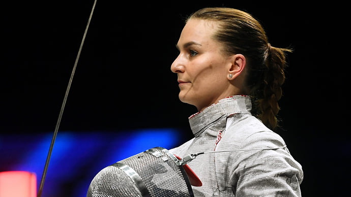 Великая проиграла украинке Бакастовой на чемпионате мира по фехтованию