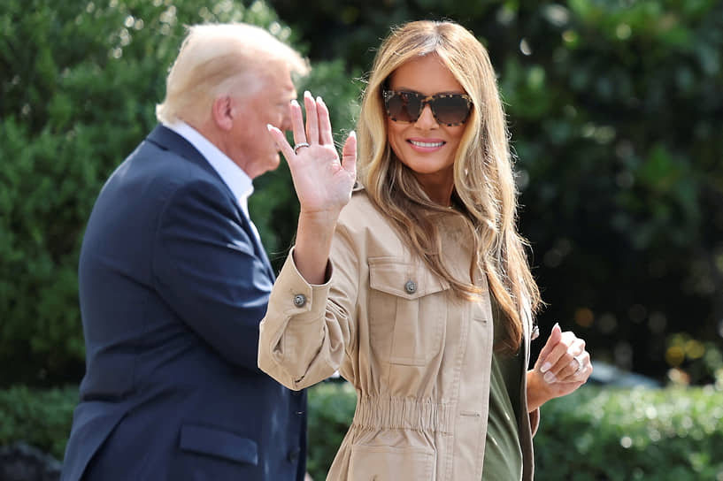 Дональд и Мелания Трамп