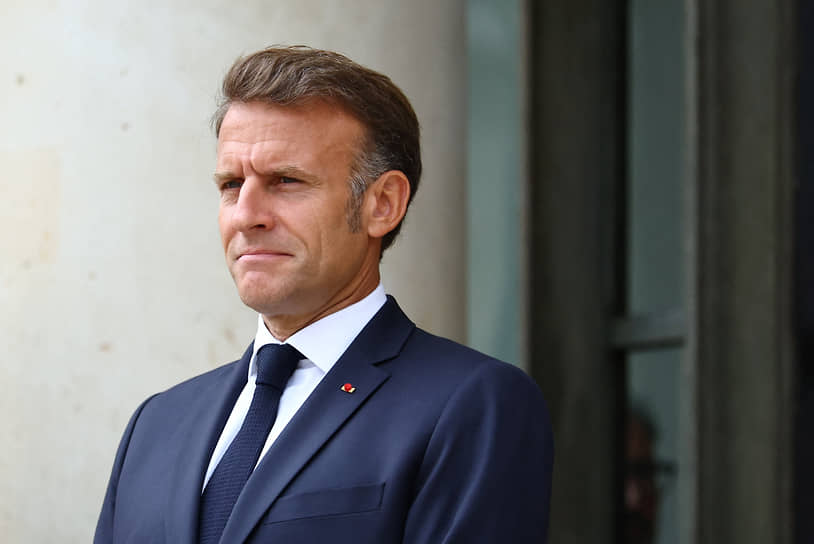 Президент Франции Эмманюэль Макрон 