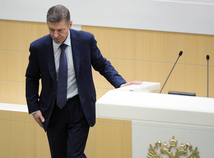 Дмитрий Козак в 2019 году 