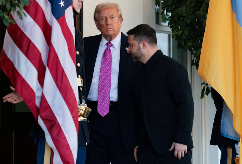 Дональд Трамп и Владимир Зеленский
