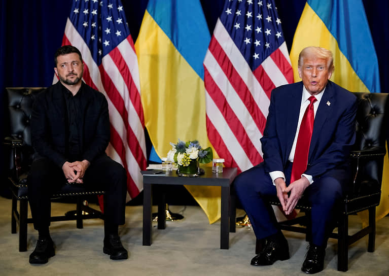 Владимир Зеленский и Дональд Трамп