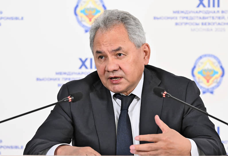 Секретарь Совбеза РФ Сергей Шойгу