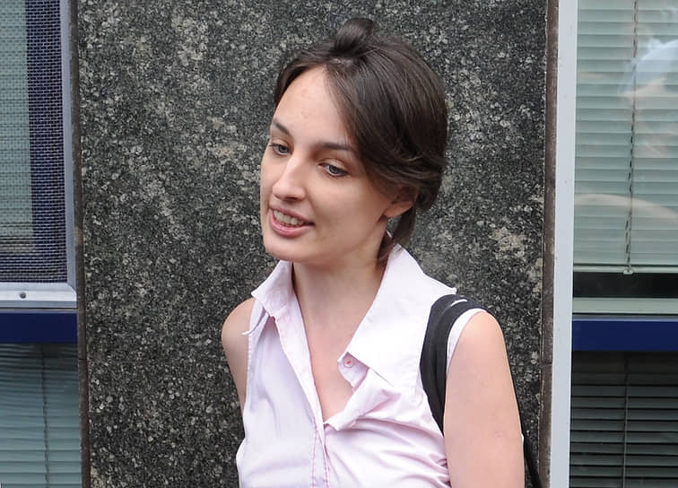 Елена Костюченко (признана иноагентом) в 2013 году 