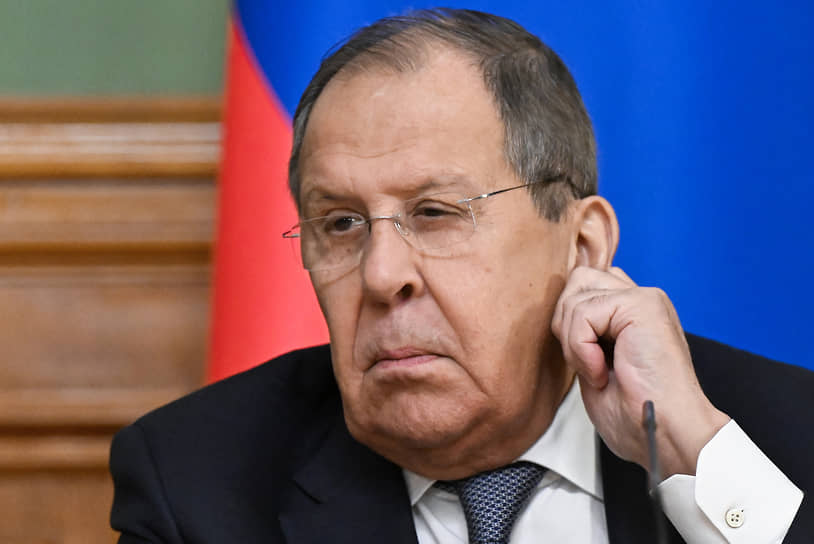 Министр иностранных дел России Сергей Лавров