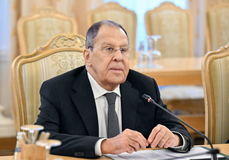Министр иностранных дел России Сергей Лавров
