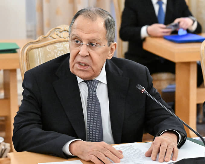 Глава МИД РФ Сергей Лавров 