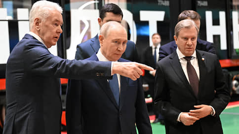 Путин и Собянин дали старт тестированию первого беспилотного поезда метро